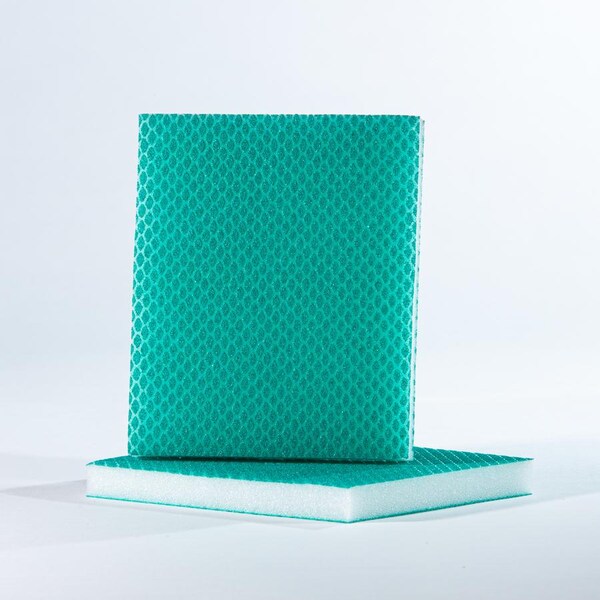 Uneeda EKADIAMOND No Shed Sanding Sponge 1 / 2 inch Grit No 100 (220-280 Grit Scratch) Green, PK10 P-106122 - main
